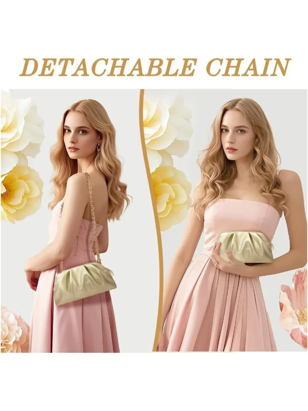 N/A elegant pleated